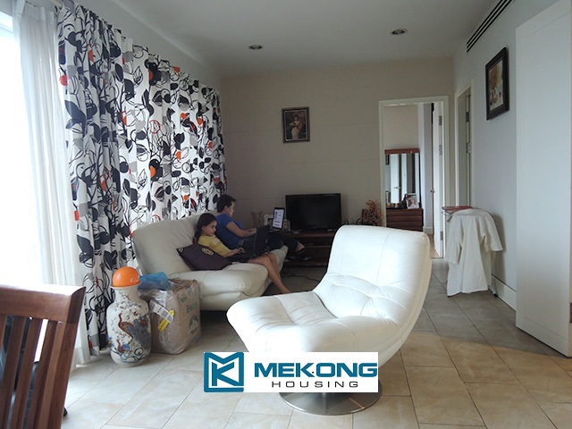 2 bedroom apartment on high floor with Westlake view for rent in Golden Westlake Hanoi