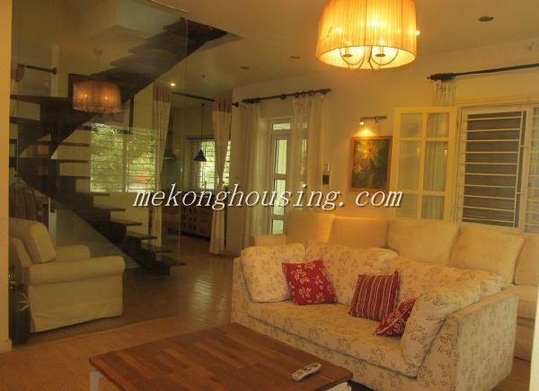 4 bedroom villa with full furniture for rent in D5 area, Vuon Dao