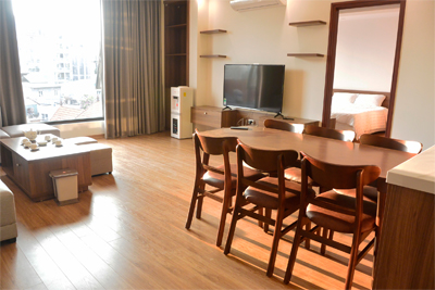 Beautiful 2 bedroom aparment for rent in Xuan Dieu street, Tay Ho