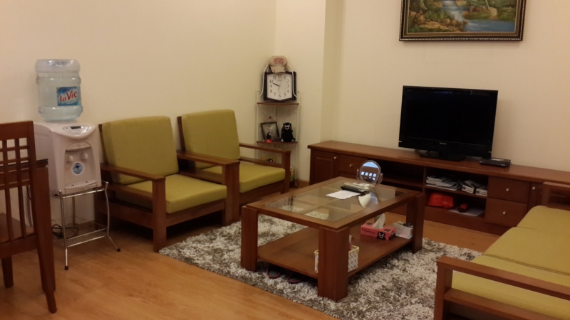 Beautiful apartment with balcony for rent in Doi Can street, Ba Dinh district, Hanoi