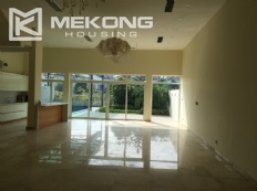 Brand-new villa with outdoor swimming pool for rent in Q block, Ciputra Hanoi