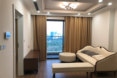 Elegant 02 bedroom apartment on high floor in Sunshine Riverside Hanoi