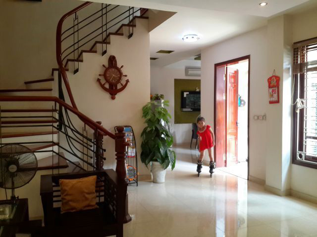 Fully furnished house with 3 floors for rent in Tay Ho, Hanoi