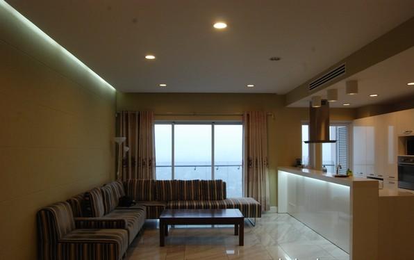 Furnished apartment with 2 bedrooms at good price for rent in Golden Westlake Hanoi