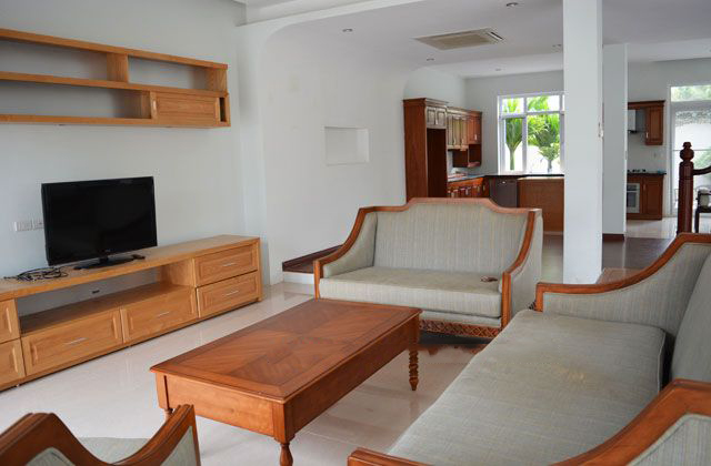 Modern furnished villa with 4 bedrooms and open surroundings in T block, Ciputra Hanoi