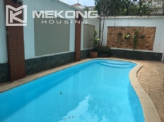 Modern furnished villa with swimming pool for rent in C area, Ciputra Hanoi
