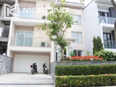 Modernly furnished villa with spacious garden and 7 bedrooms in Q block, Ciputra Hanoi