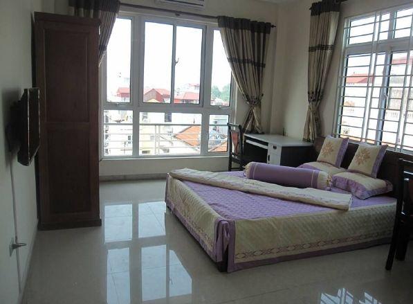 Studio apartment for rent in Van Cao street, Ba Dinh district, Hanoi