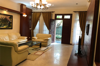 Well designed villa with 5 BRs for rent in C Block, Ciputra Hanoi, convenient location